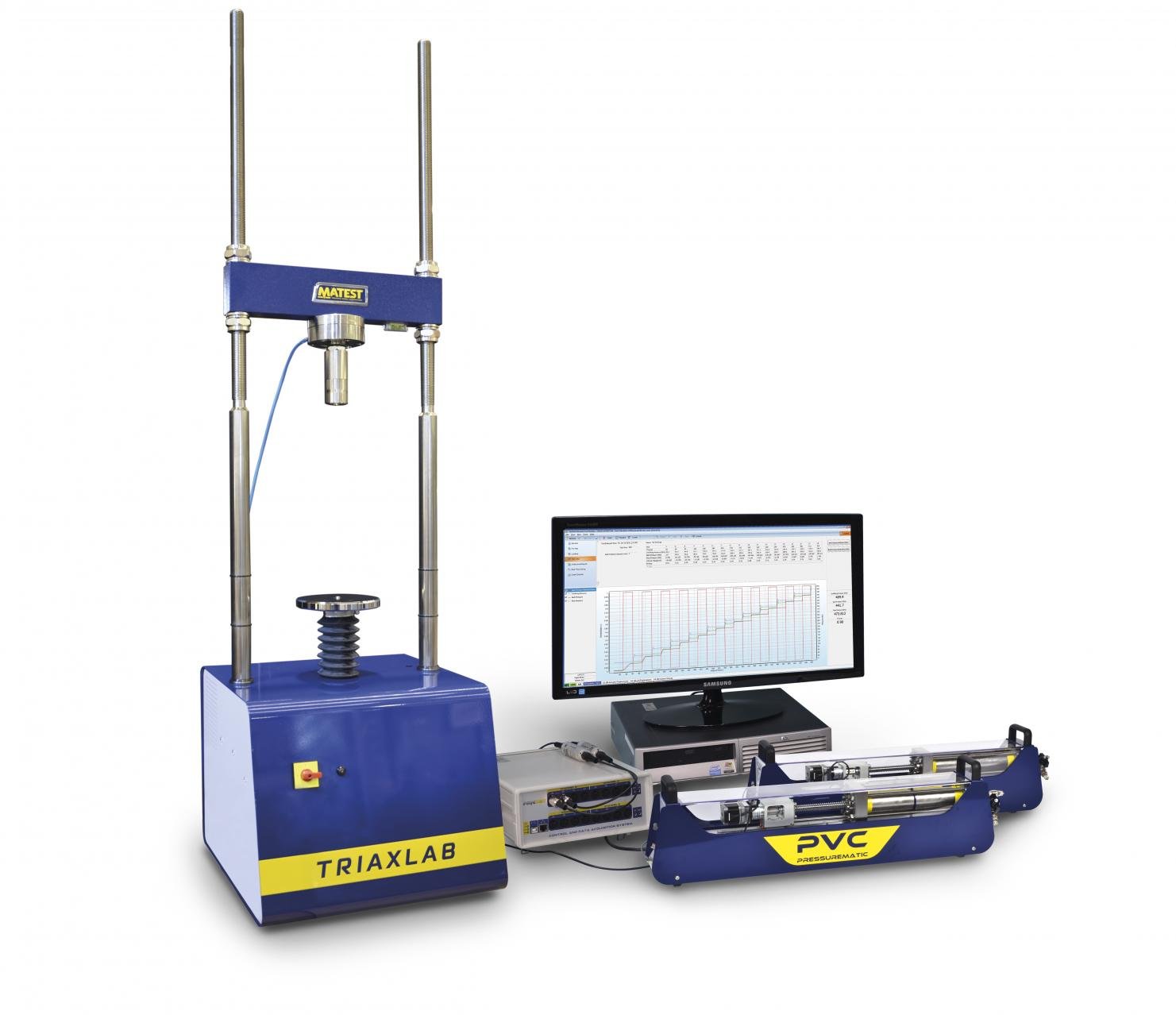 TRIAXLAB - Automatic triaxial system